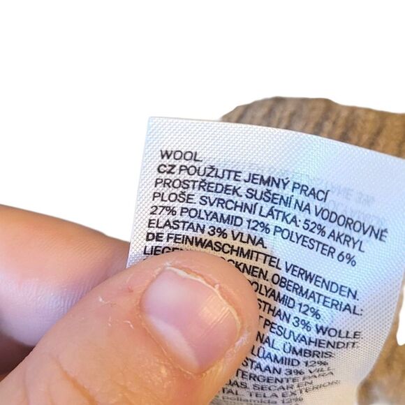 H&M Women's Light Brown Collared Zip Sweater Size US XS - Picture 7 of 7